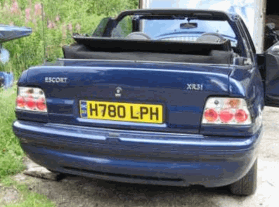 Ford escort cabriolet spares #5