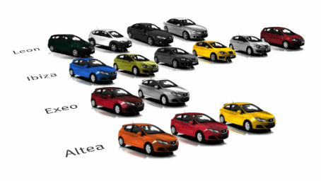 Seat Range Of Cars