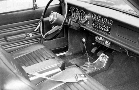 Ford Cortina Interior