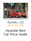 Hyundai New Car Price Guide